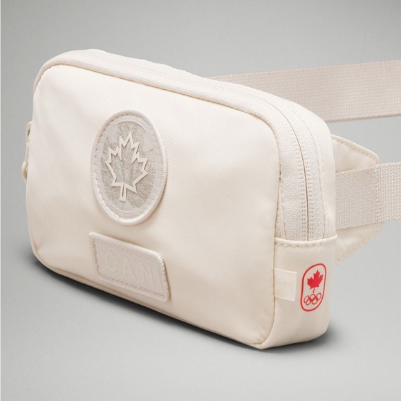 Lululemon Team Canada Future Legacy Mini Belt Bag in Cream - Picture 6 of 10
